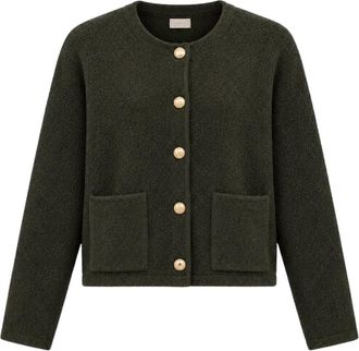Marella Emmabituro Vest - Dames - Vesten - Groen - M - Truien & Vesten