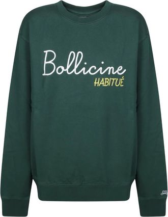 MC2 Saint Barth Soho Sweatshirt - Heren - Sweatshirts & Hoodies - Groen - Maat: M Katoen