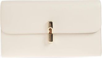 Furla Iride Tas - Dames - Clutches - Beige - ONE Size - Leer - Tassen