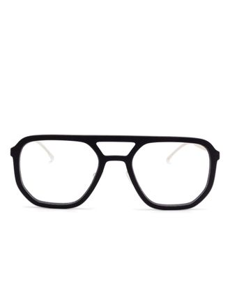 Mykita Dalur 585 glasses - unisex - Metal/Acetate - 53 - Black