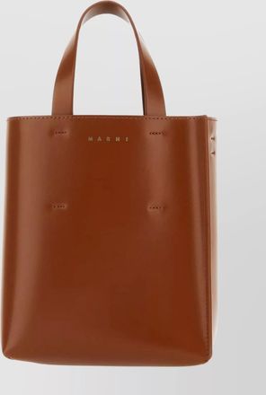 Marni museo leather shoulder bag