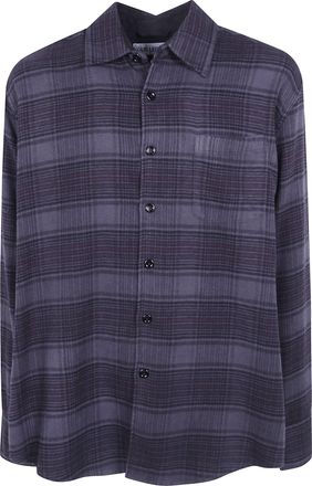 Our Legacy Shirt Faded Nocturne Check Above