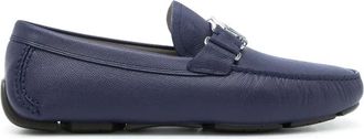 Ferragamo Heren, Schoenen, Blauw, Maat: 38 EU Leer