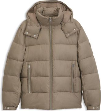 BOSS Water-repellent puffer jacket with adjustable hood