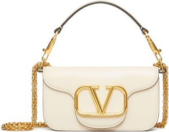Valentino Garavani Loc&ograve; Small Leather Shoulder Bag