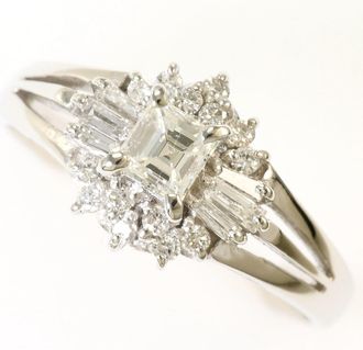 C&A Platinum Platinum 900 Band Ring (Pre-Owned)