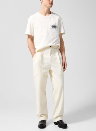 Isabel Marant Mens Ilyan cotton utilitarian pant