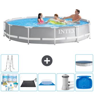 Intex Piscina Prism Frame Redonda - 366x76 Cm - 7-piezas S20524