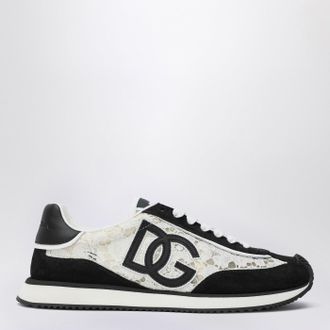 Dolce & Gabbana Sneaker DG Cushion bianca/nera