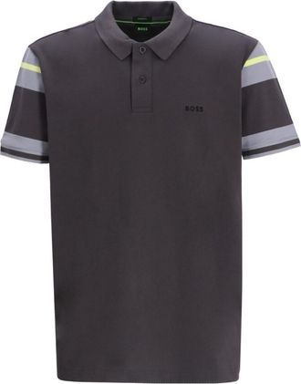 HUGO BOSS Grey Logo Polo