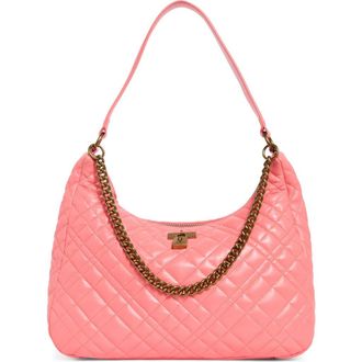 Kurt Geiger Brixton Large Hobo Shoulder Bag in Pink at Nordstrom Rack