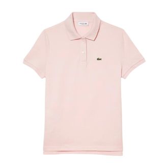 Lacoste Polo Shirts, female, Pink, Size: 2XL Regular Fit Petit Piqu&eacute; Polo