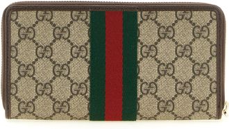 Gucci Womens Brown Polyethylene Cardholder Accessory