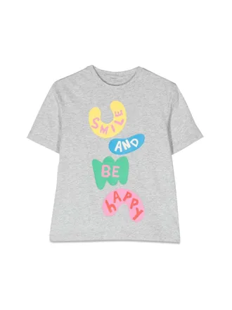 Stella McCartney Cotton T-Shirt - Gray