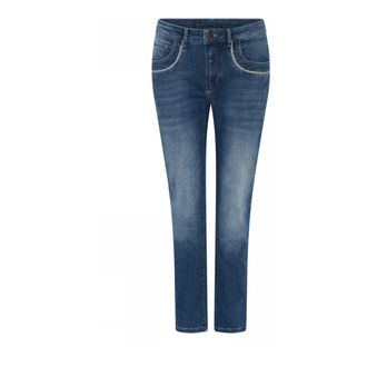C.Ro Blue Trousers 6105/436 - female - C.Ro - Skinny Fit Jeans - Blue - XL - Jeans