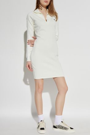 adidas Dress With Logo-shaped Applique, Womens, White