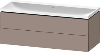 Duravit Duravit L-cube Conjunto En C Suspendido, 2 Cajones, Sin