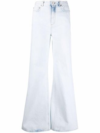 Dorothee Schumacher Jeans a gamba ampia - Blu
