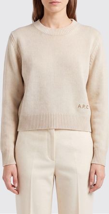 A.P.C. A. P.C. Maglia Anna in lana a girocollo con logo ricamato