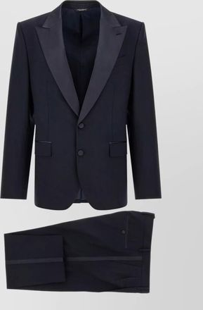 Dolce & Gabbana wool silk single-breasted tuxedo suit