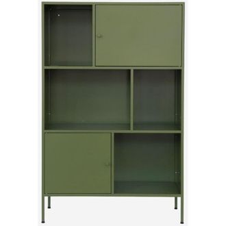 Sweeek Credenza industriale in metallo con 6 scomparti