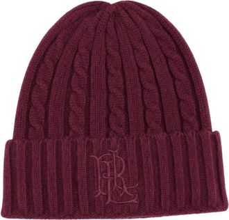 Ralph Lauren 454P23505004 Muts - Dames - Hoeden - Rood - ONE Size - Accessoires