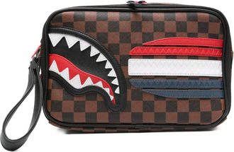 Sprayground Machine Francaise clutch bag - unisex - PVC/Polyester - OS - Brown