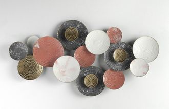 HERDASA Decoraci&oacute;n Met&aacute;lica De Pared 72240