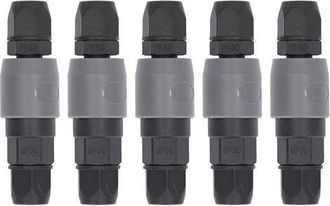 OEM 5 Piezas De Conector R&aacute;pido Neum&aacute;tico Autoblocante Tipo C, Racor Para Manguera De Compresor De Aire, Enchufe Y Toma (sp+pp30)
