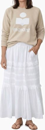 Isabel Marant Volodia Skirt In White