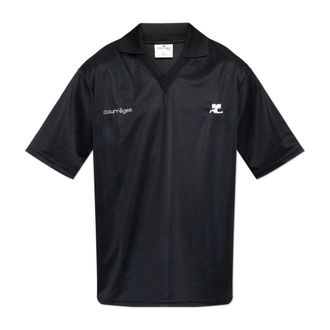 Courr&egrave;ges Hombre, Camisetas, Negro, Talla: S