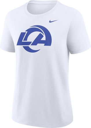 Nike Los Angeles Rams Nike Womens NFL T-Shirt in White | 01K910A9X-R2H