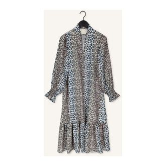 Notes du Nord Kleedjes, Dames, Veelkleurig, S, Claire Dress