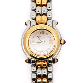 Chopard Pre-owned Chopard Happy Sport Quartz White Dial Ladies Watch 8246