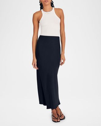 Favorite Daughter The Favorite Satin Skirt