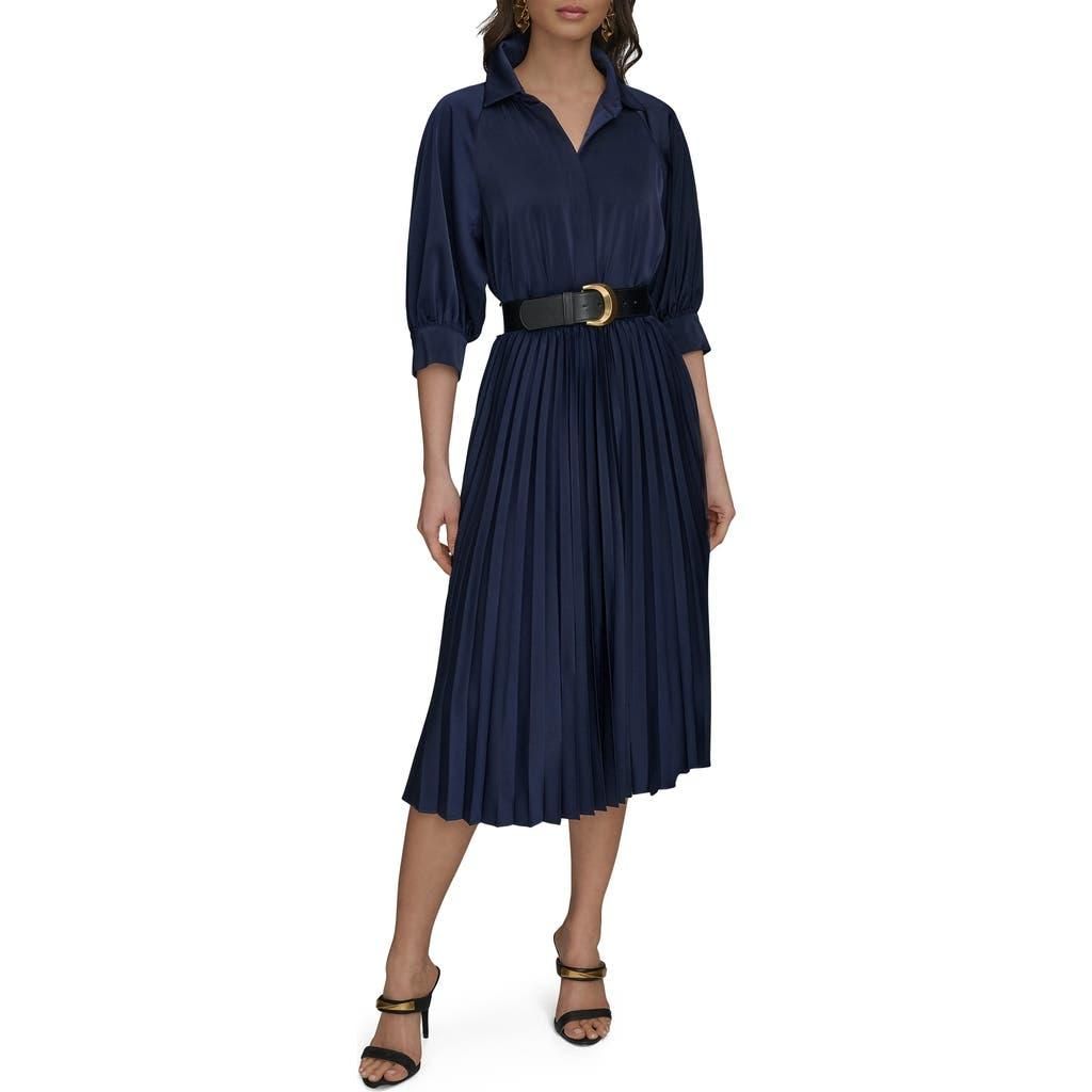 DKNY ★【ドレス】Twist Detail Knit Midi Dress 柔らかな肌触り Donna Karan New York Twist Detail Knit Midi Dress | Nordstrom