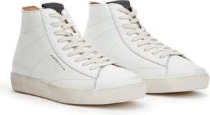 AllSaints Tundy High Top Sneaker in White at Nordstrom Rack, Size 11