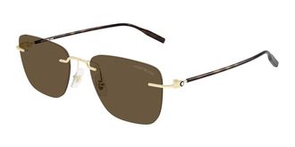 Montblanc MB0470S 003 Mens Sunglasses Size 54