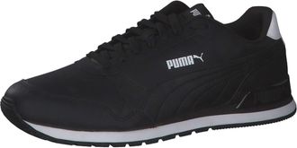 Puma Unisex St Runner V2 Full L Sneaker, Black Puma Black Puma Black, 4.5 UK