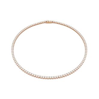 Swarovski Matrix Tennis Ketting - Dames - Kettingen - Geel - ONE Size - Accessoires