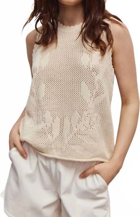 M&eacute;lissa Nepton Manet Top In Cream