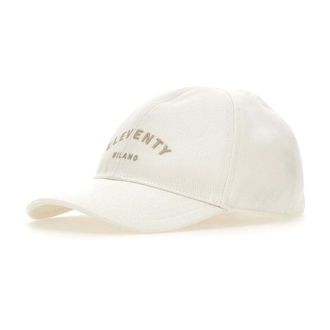 Eleventy Caps, male, White, Size: ONE SIZE Eleventy Scarfs White