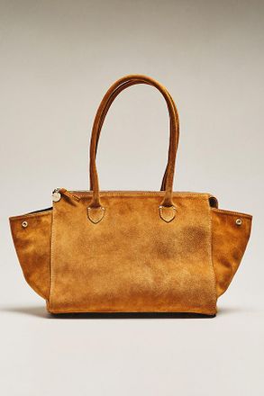 Clare Vivier Beatrice Suede Tote Bag