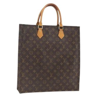 Louis Vuitton Pre-owned Tote Bags, female, Brown, Size: ONE SIZE Pre-owned Canvas Tote Bag