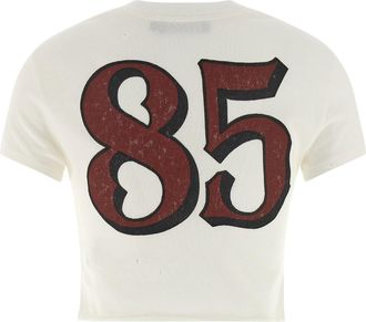 Dolce & Gabbana Used-Effect Graphic T-shirt - Cream