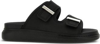 Alexander McQueen Logo-engraved Slides