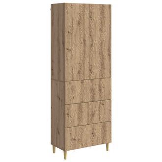 vidaXL Juego De Armarios 2 Uds. 66 X 34,5 X 90 Cm Madera De Ingenier&iacute;a Vidaxl