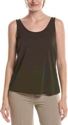 Eileen Fisher Eileen Fisher Silk Scoop Neck Slim Tank
