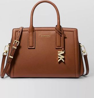 Michael Kors leather bucket bag