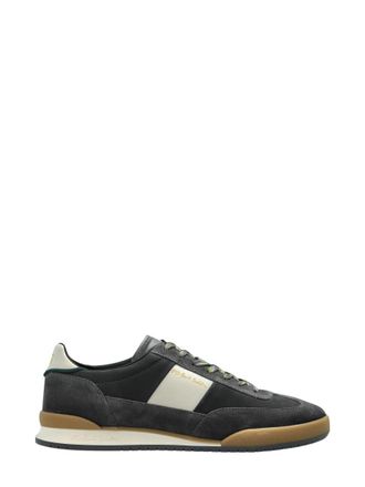 Paul Smith Grey Logo Lace-up Sneakers